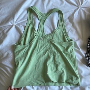 Lululemon Cool Racerback Cropped Tank